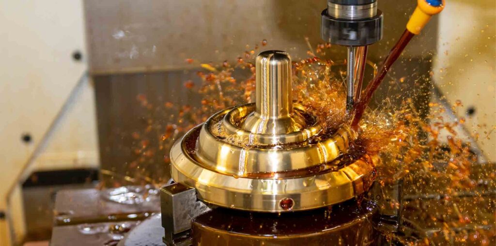Brass CNC machining Banner
