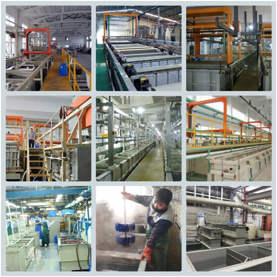 Exhibition of Anodizing Production Line for Die Cast Aluminum