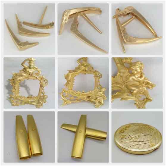 Exhibition of Sample Cases for Pearl Gold Plating