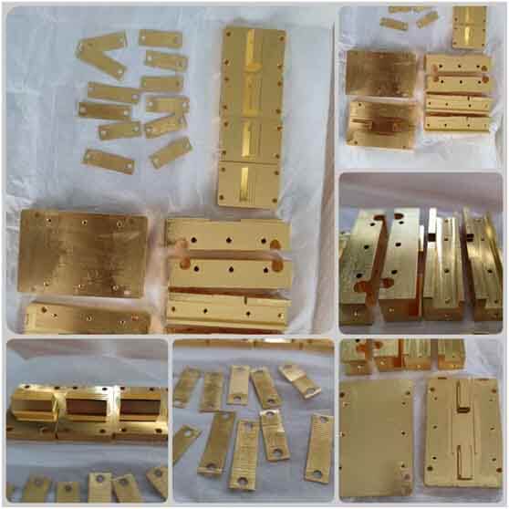 The brass part before hanging gold plating thick gold 1