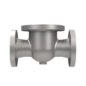 Titanium casting valve