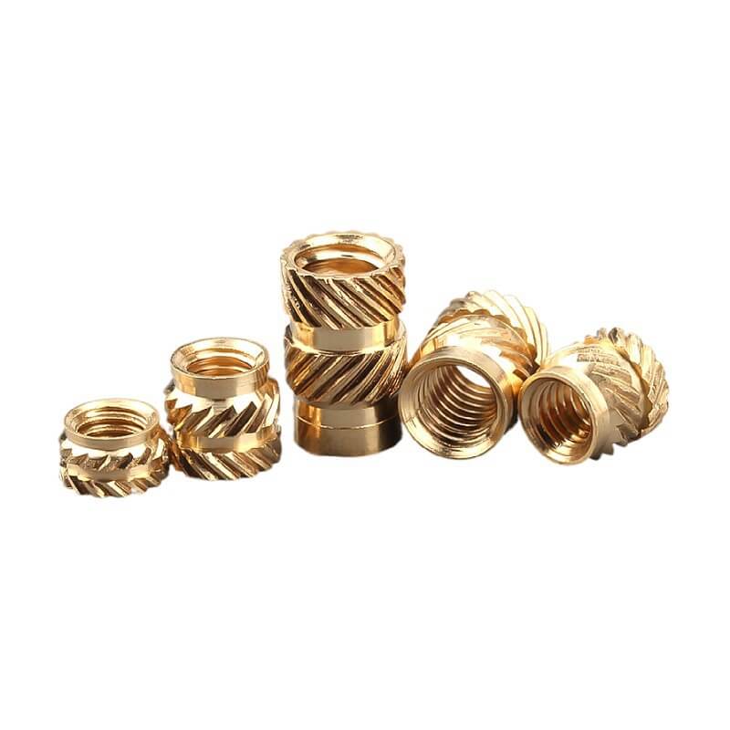 Injection molded copper stud