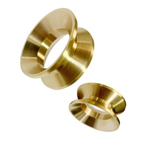 Brass robot gripper guard wheel